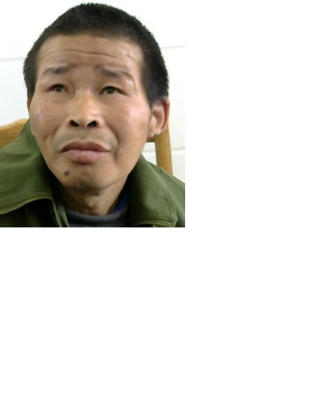 流浪人员杨建明照片，让爱回家
