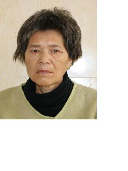 流浪人员滕爱玲照片，让爱回家