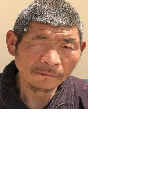 流浪人员张永军照片，让爱回家