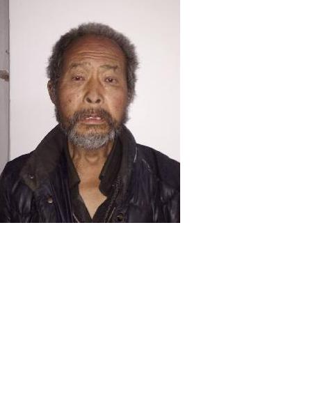 流浪人员李志仁照片，让爱回家