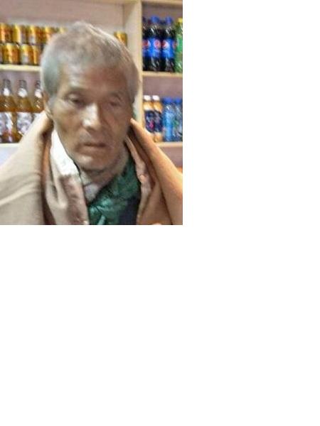 流浪人员无名男006照片，让爱回家