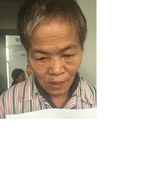 流浪人员潘岱三无照片，让爱回家