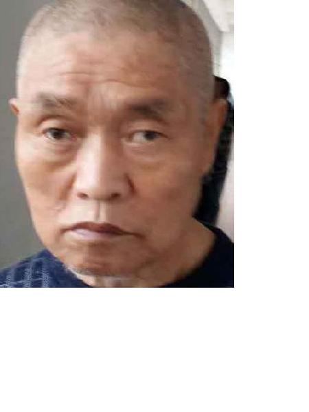 流浪人员1068无名氏男(康复医院)照片，让爱回家
