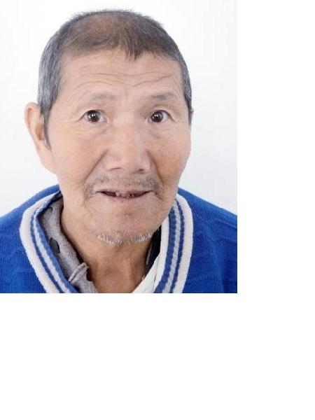流浪人员李长云照片，让爱回家