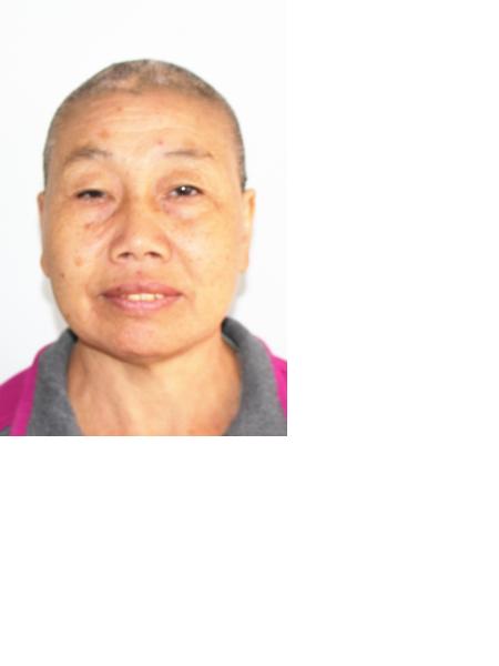 流浪人员于寒照片，让爱回家