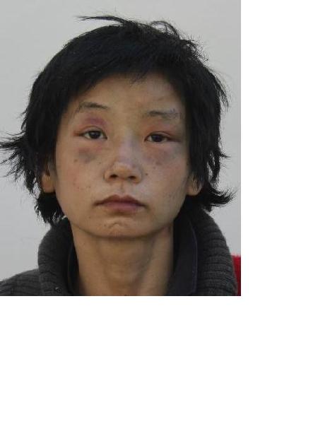 流浪人员无名女55号照片，让爱回家