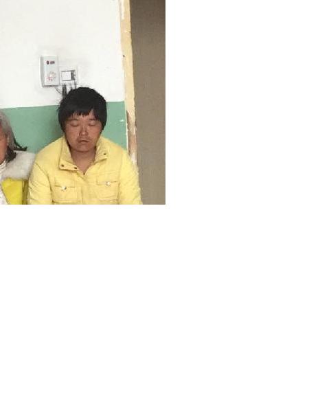 流浪人员无名女照片，让爱回家