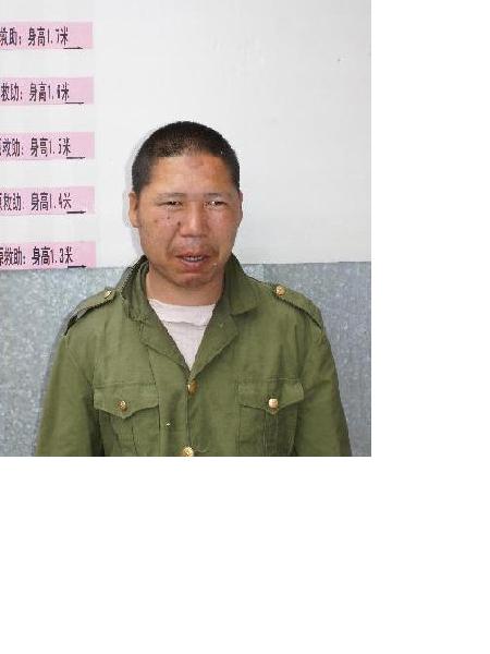 流浪人员无名氏（康胜利）照片，让爱回家