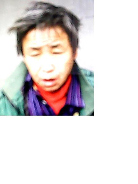 流浪人员贞民三照片，让爱回家