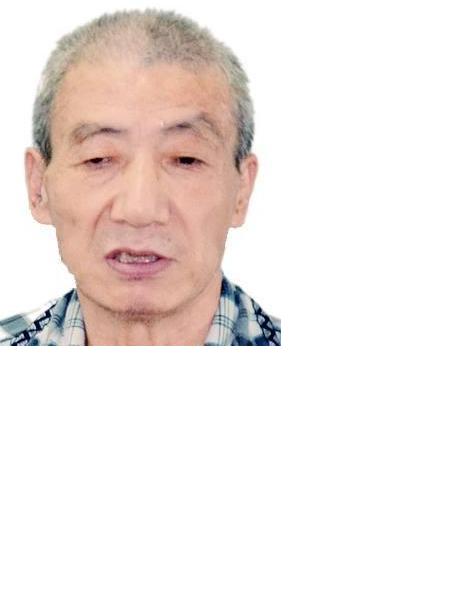 流浪人员郑怀跃照片，让爱回家