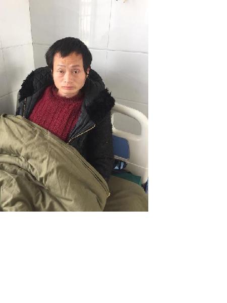 流浪人员尚店甲照片，让爱回家