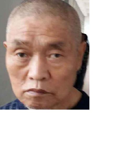 流浪人员054无名氏男(康复医院)照片，让爱回家