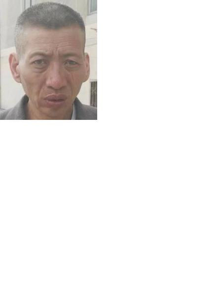 流浪人员无名男照片，让爱回家