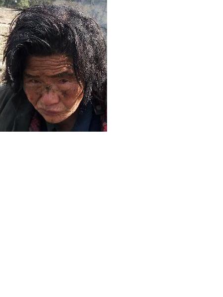流浪人员石救八照片，让爱回家