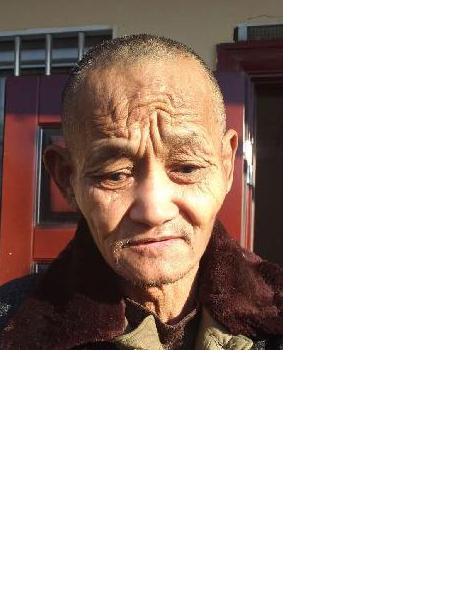 流浪人员无名男照片，让爱回家