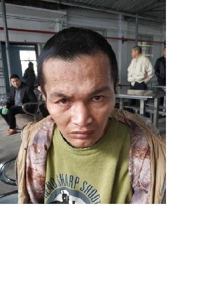 流浪人员赖民富照片，让爱回家