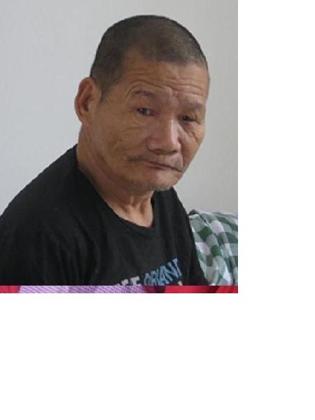 流浪人员潘荫荣照片，让爱回家
