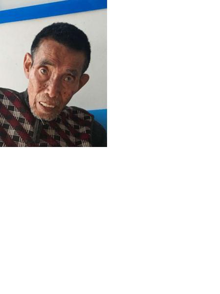 流浪人员林木健照片，让爱回家