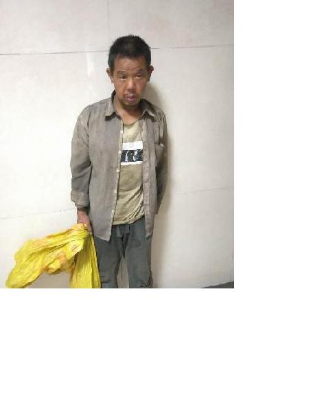 流浪人员无名氏23照片，让爱回家