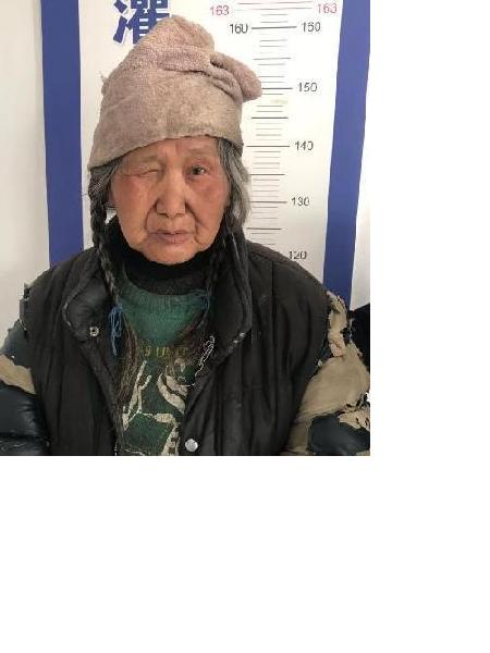 流浪人员无名氏20190119照片，让爱回家