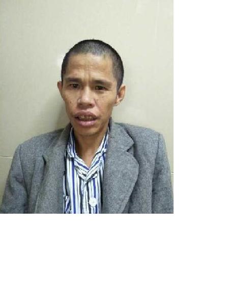 流浪人员47床临救男170920B照片，让爱回家