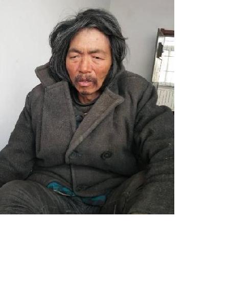 流浪人员不详男1照片，让爱回家