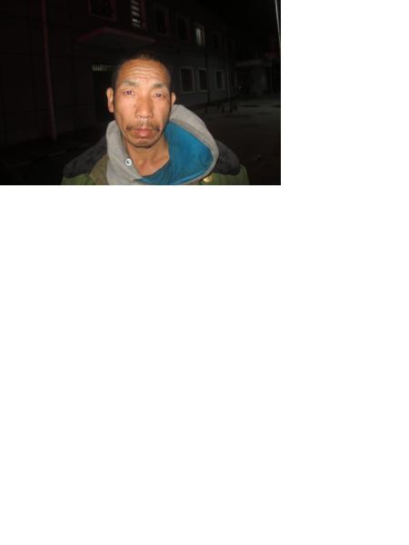 流浪人员何久生照片，让爱回家