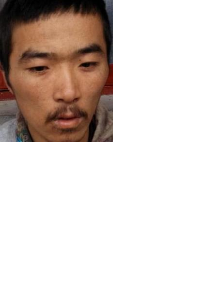 流浪人员罗山救助026照片，让爱回家