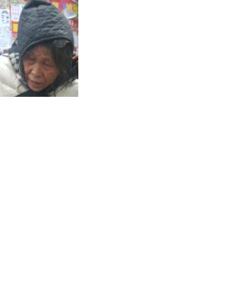流浪人员JO002270照片，让爱回家
