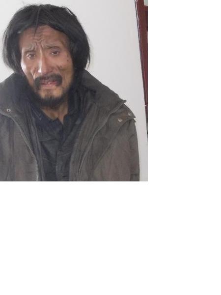 流浪人员无名男照片，让爱回家