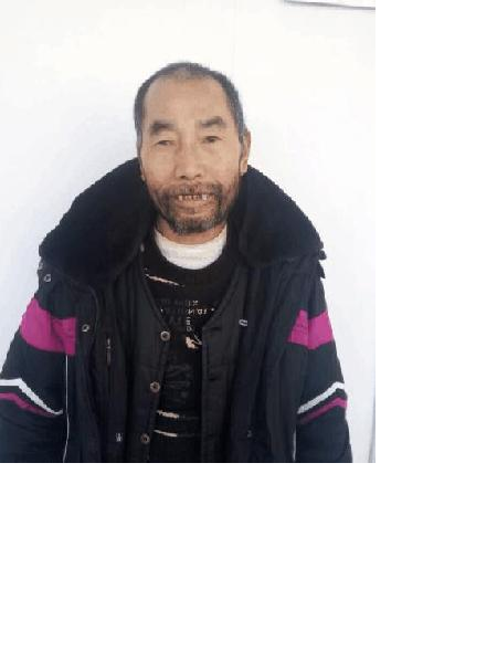 流浪人员杨开平照片，让爱回家