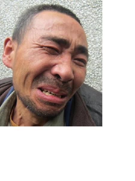 流浪人员无名男240号照片，让爱回家