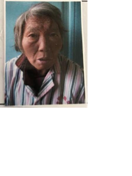 流浪人员无名女92照片，让爱回家