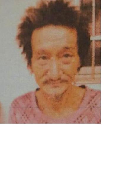 流浪人员康雄照片，让爱回家