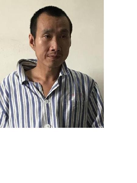流浪人员陈宏杰照片，让爱回家