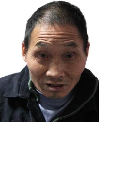 流浪人员陈学志照片，让爱回家