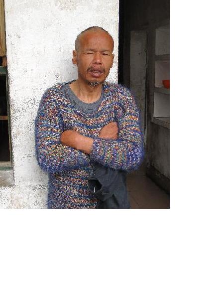 流浪人员无名男20151110003照片，让爱回家