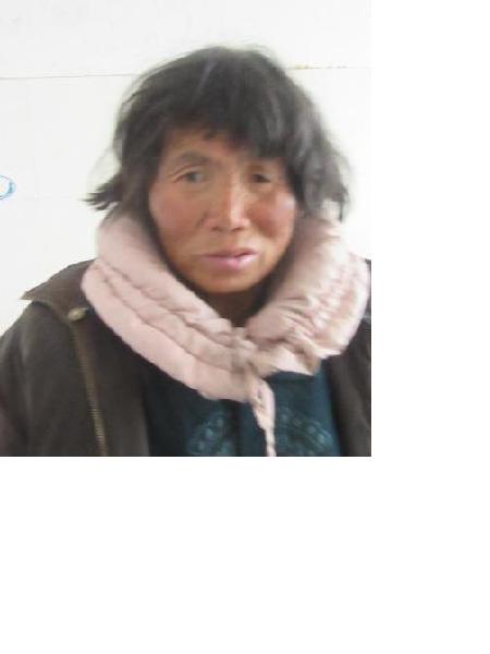 流浪人员王文英照片，让爱回家
