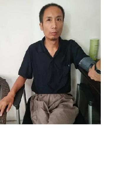 流浪人员孙斌照片，让爱回家