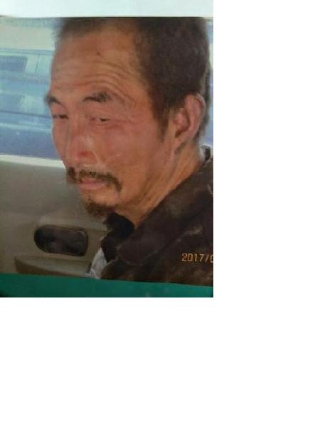 流浪人员民政流浪男6号照片，让爱回家
