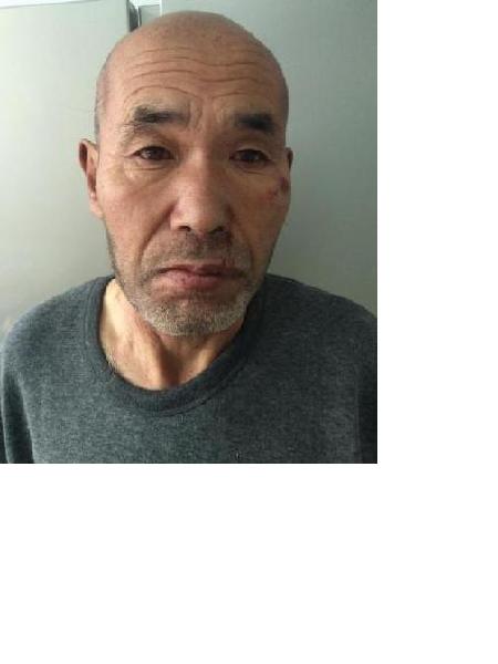 流浪人员平定男照片，让爱回家
