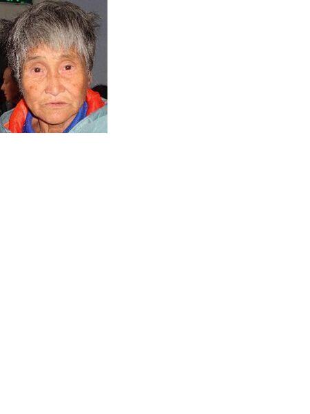 流浪人员安女1（寻亲）照片，让爱回家