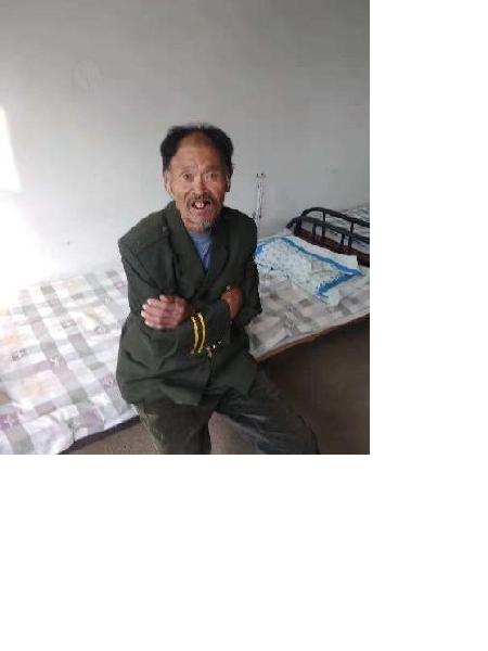 流浪人员聋哑男照片，让爱回家