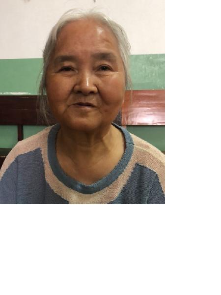 流浪人员无名女照片，让爱回家