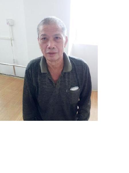 流浪人员丁汝华照片，让爱回家
