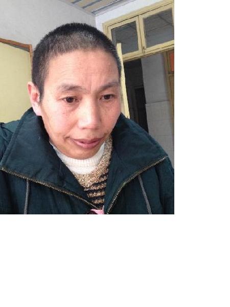 流浪人员无名女照片，让爱回家