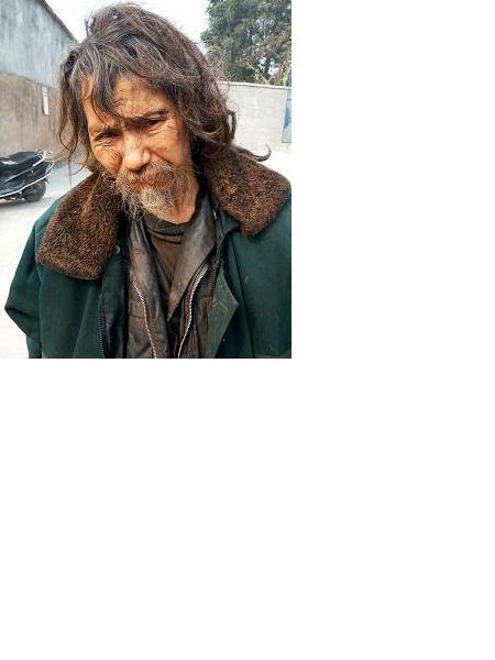 流浪人员无名氏28照片，让爱回家