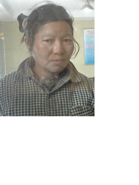 流浪人员（王晋城）晋城女照片，让爱回家