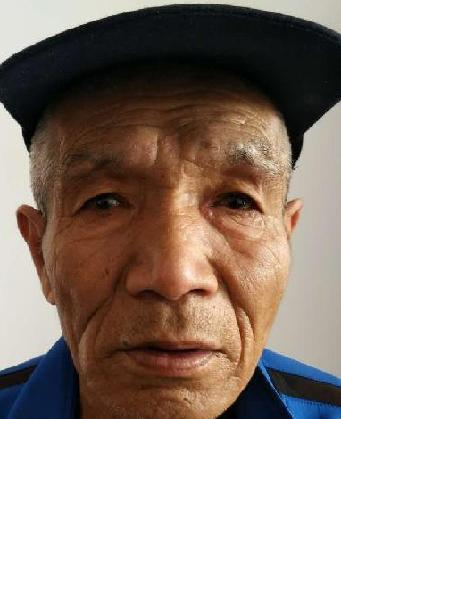 流浪人员李民照片，让爱回家