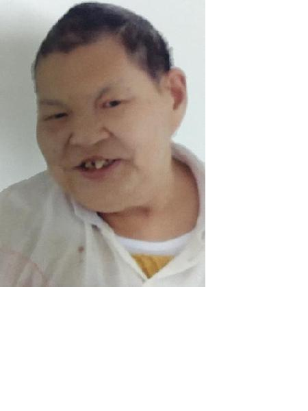 流浪人员岳小芬照片，让爱回家